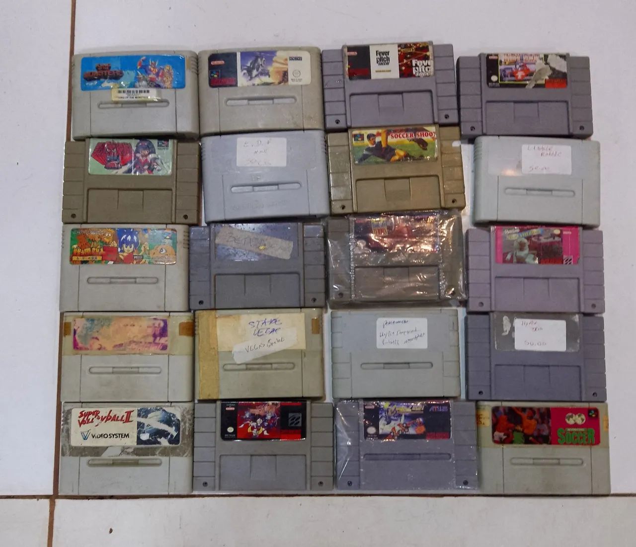Jogos Super Nintendo Nitendo snes Mário diversos  - Foto 4