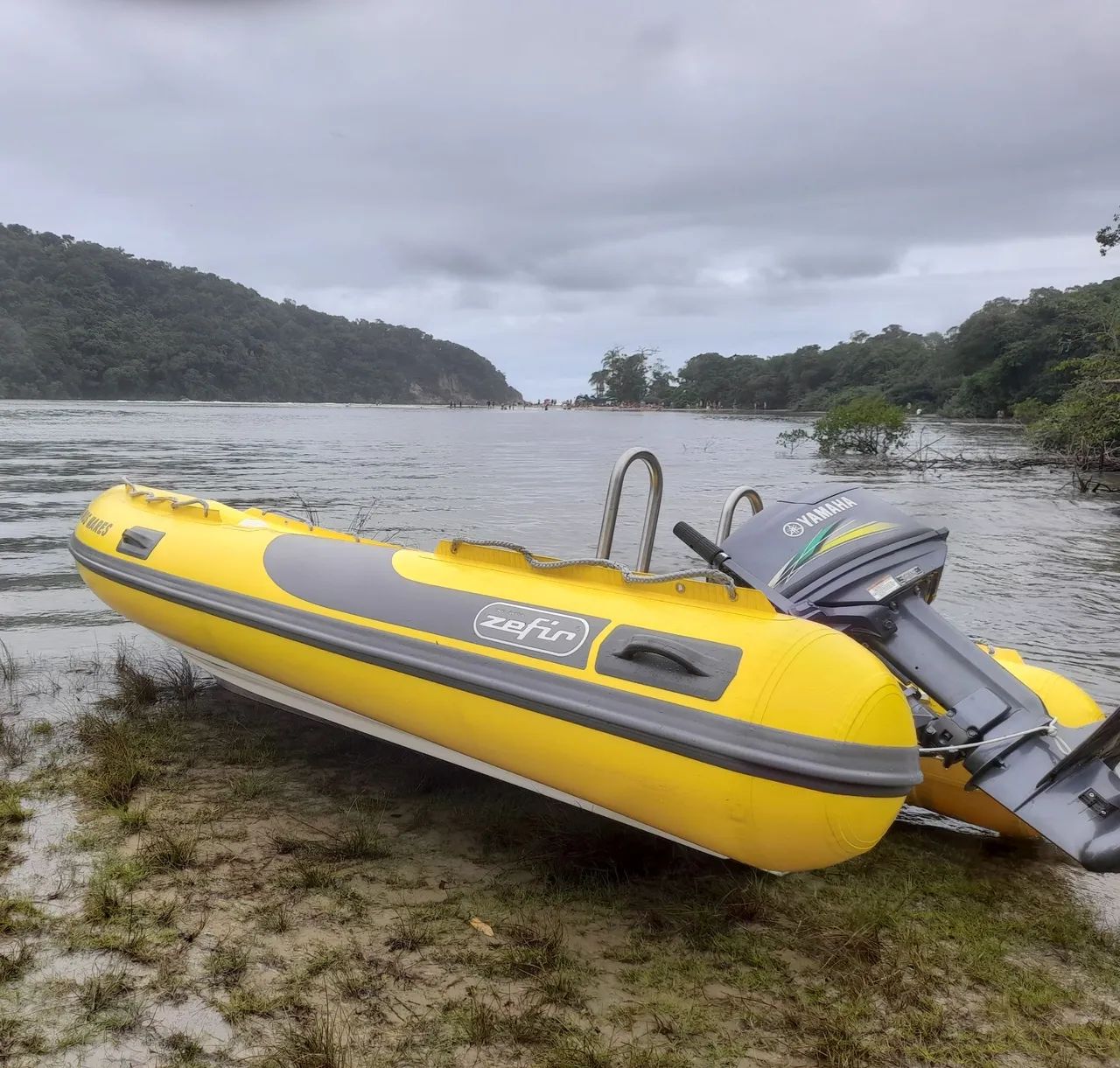 Bote inflavel zefir 360 gold 2007/2023 e carreta rodoviária