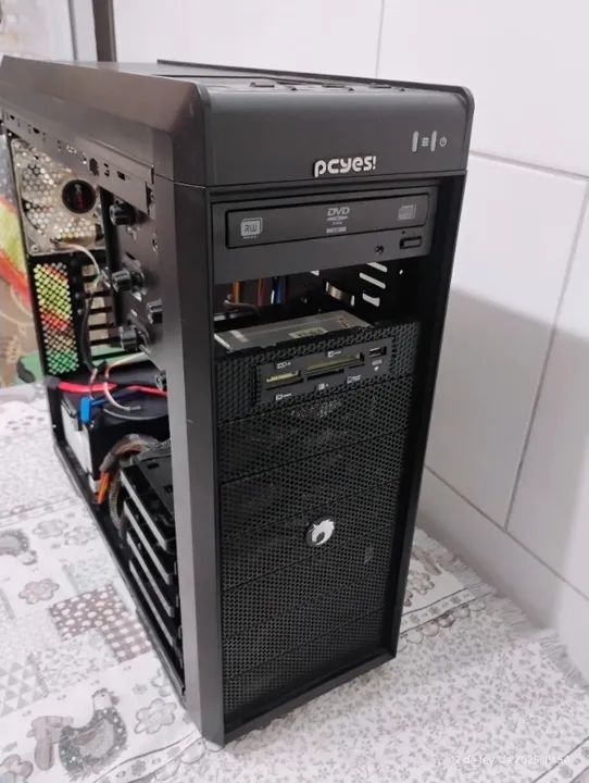 Gabinete de PC com Fonte e Coolers - Foto 3