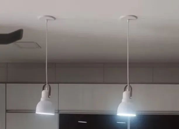 par de luminárias 