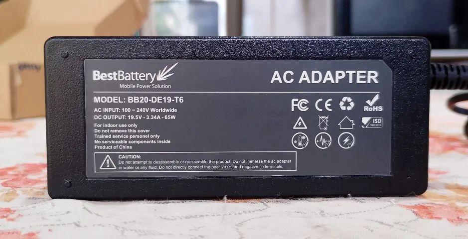 Fonte BESTBATTERY BB20-DE19-T6 (19.5V) - Foto 2