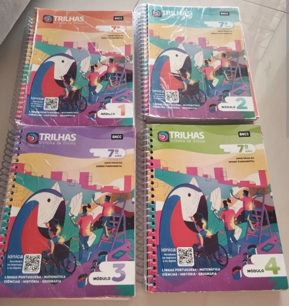 Livros 7° ano Trilhas FTD64717106985473120