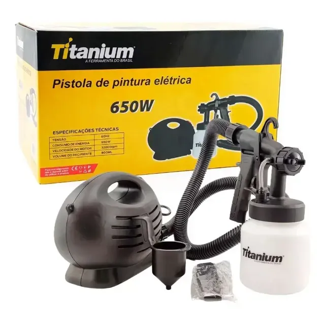 PISTOLA PINTURA ELETRICA 800ML - 220V