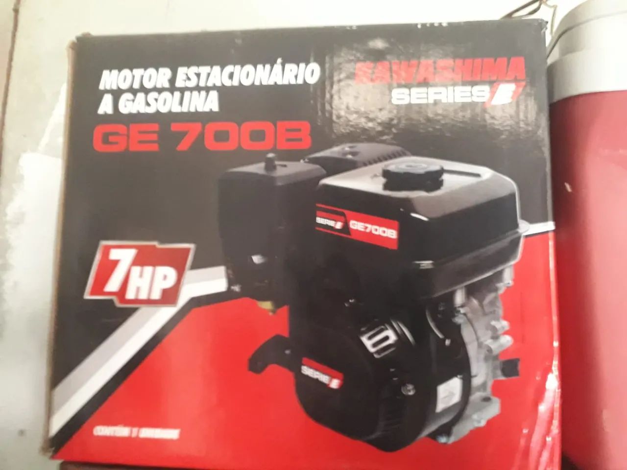 Motor Estacionário Kawashima GE 700b + Embreagem - Foto 5