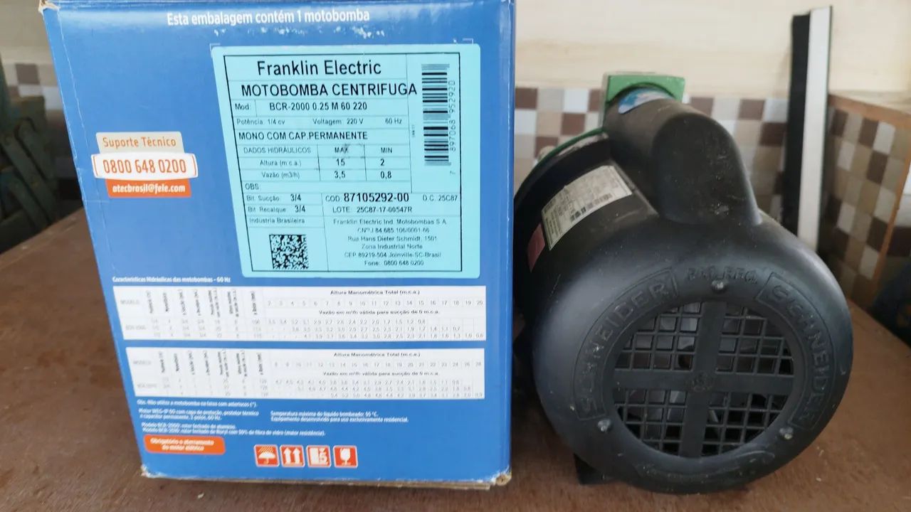 BOMBA D'AGUA CENTRÍFUGA  - Foto 3