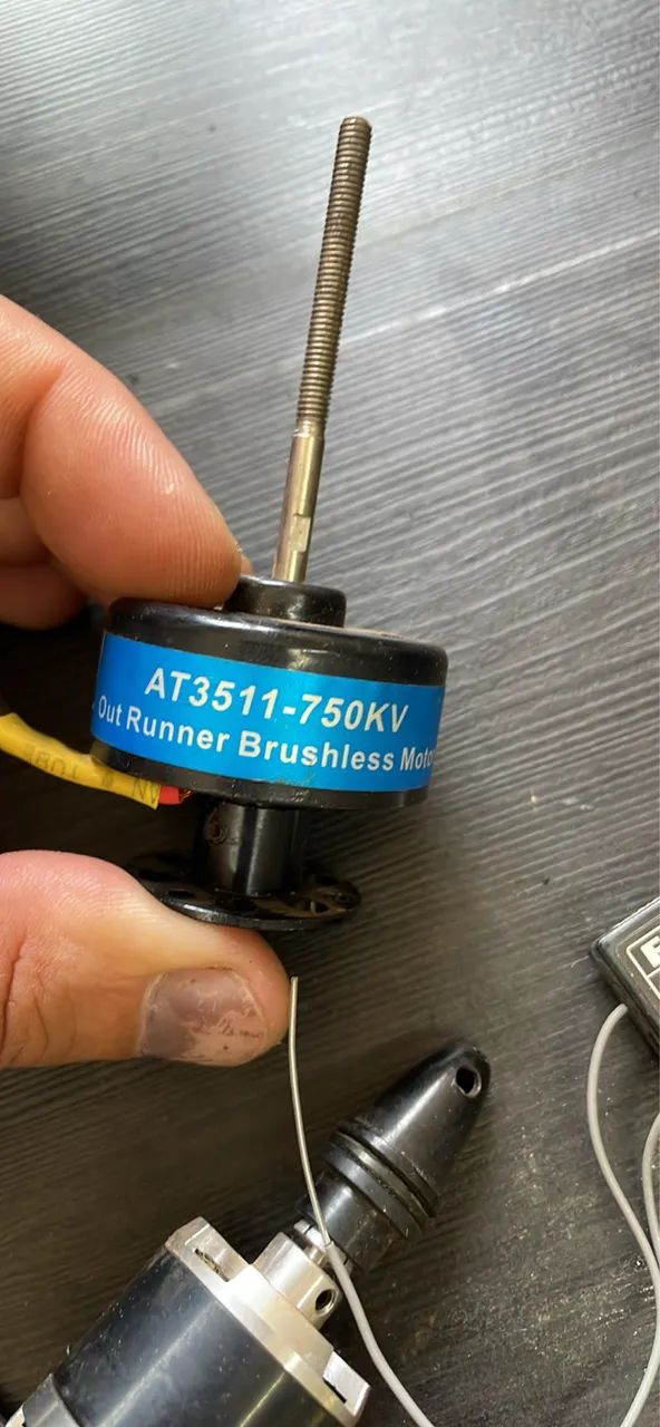 Motor e esc para aeromodelismo - Foto 6