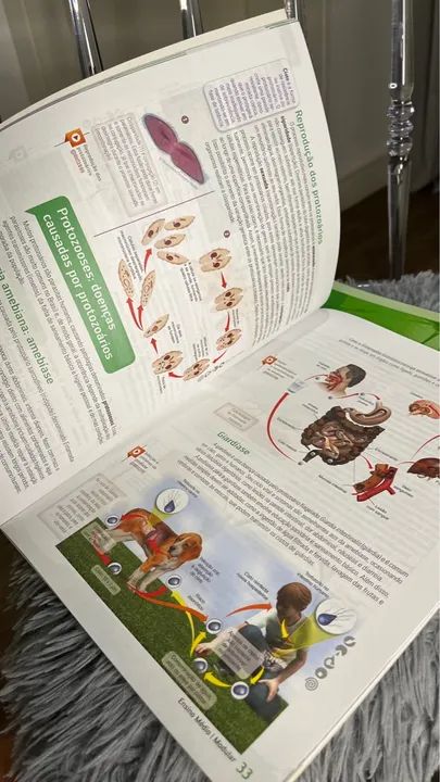 Kit 2 Módulos de Biologia - Editora Positivo - Ensino Médio - Foto 5