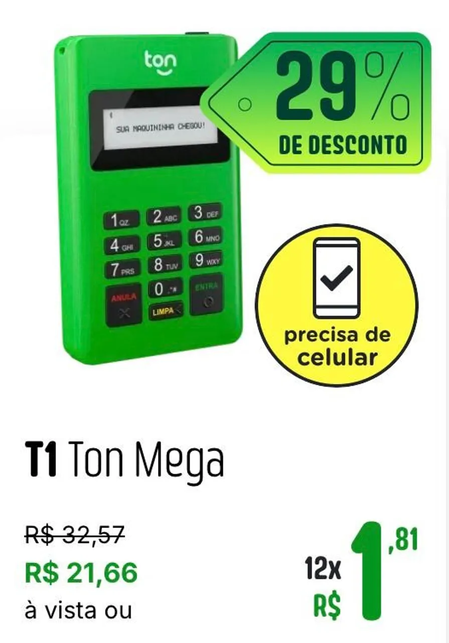 Maquininhas ton