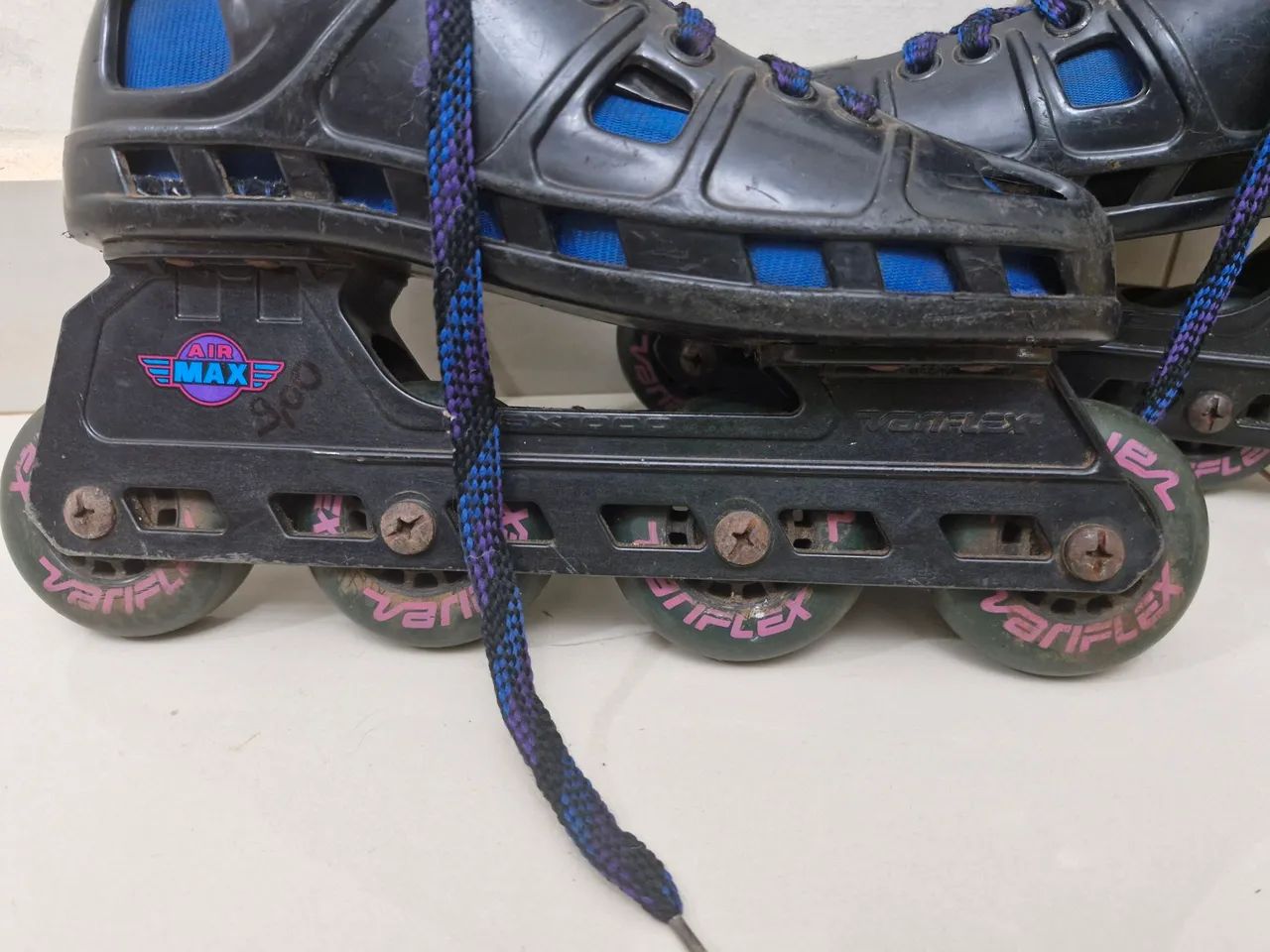 Vintage - patins Roller anos 90 Variflex Air Max 5000 - Foto 6