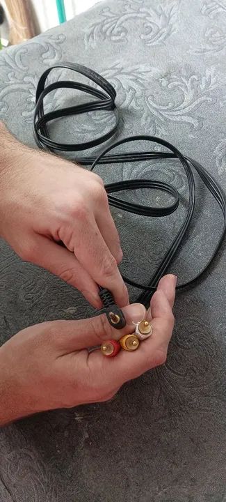 Cabos RCA para TV - 4 unidades - Foto 2