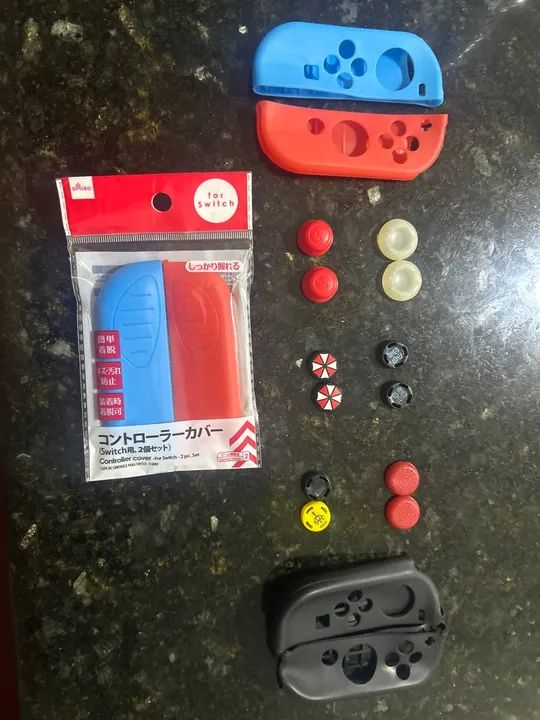 JOY CON - Capas para Controle de Switch!!!!! R$ 5 cada