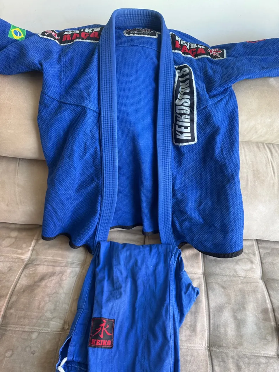 Kimono de Jiu-Jitsu Keiko Sports Azul