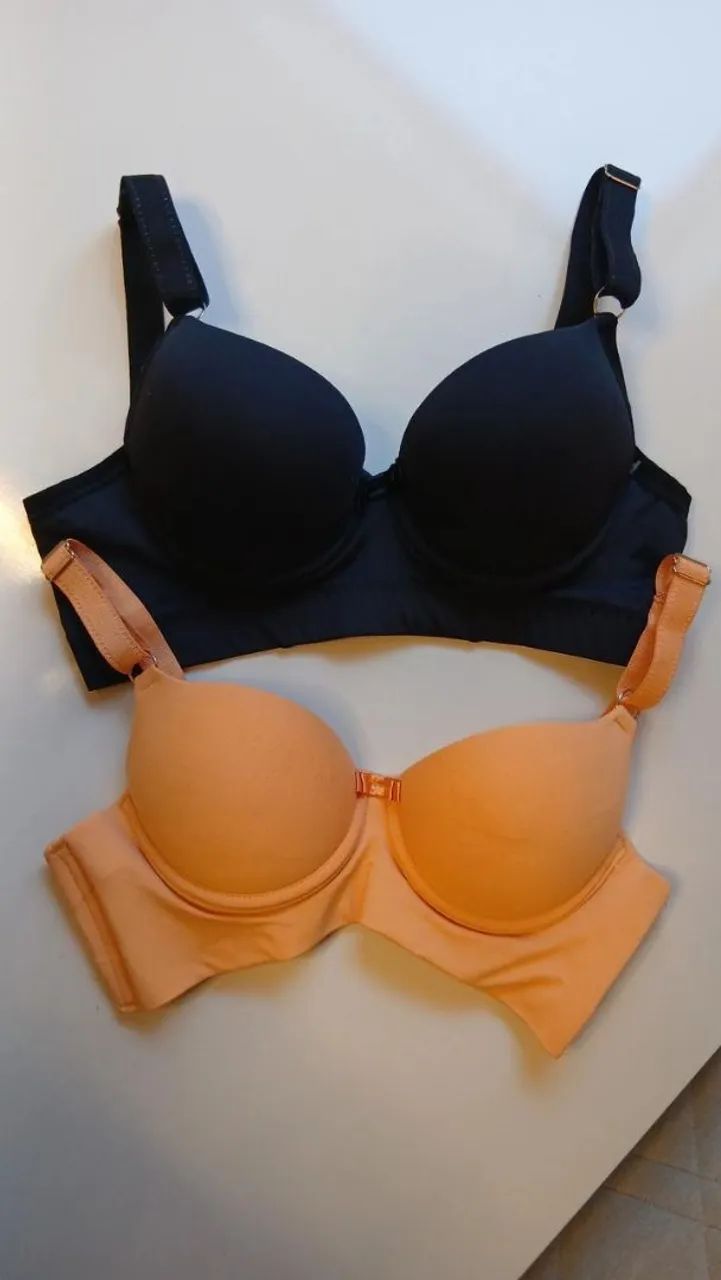 Sutiã de microfibra alça reforçada  - Foto 3