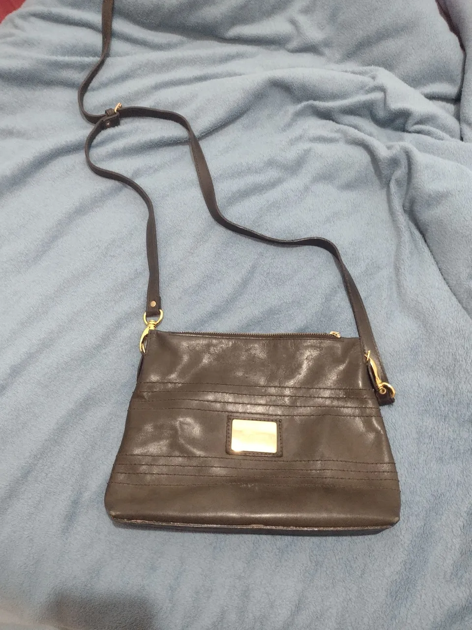 Bolsa de Ombro Alcalama Preta