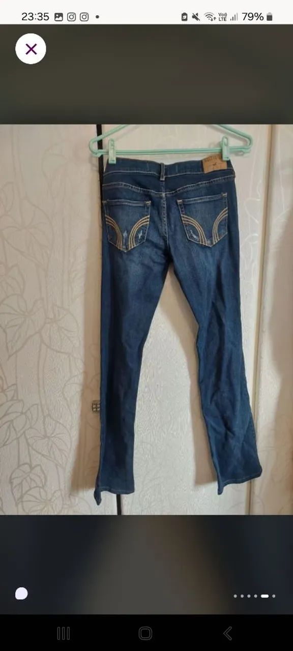 Calça jeans hollister - Foto 5
