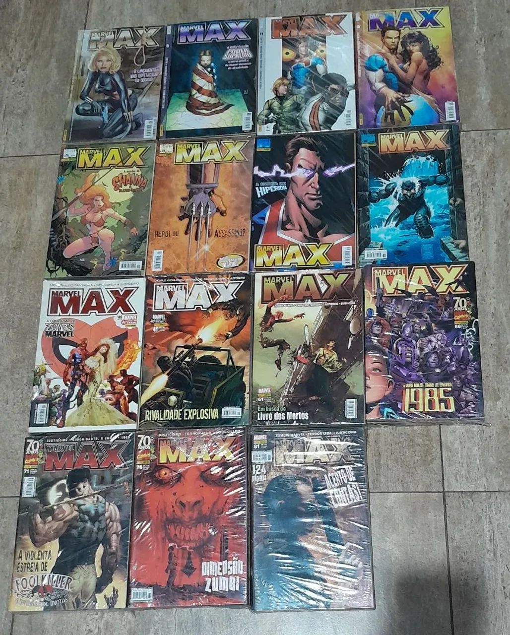 HQs Marvel MAX - Edições Especiais