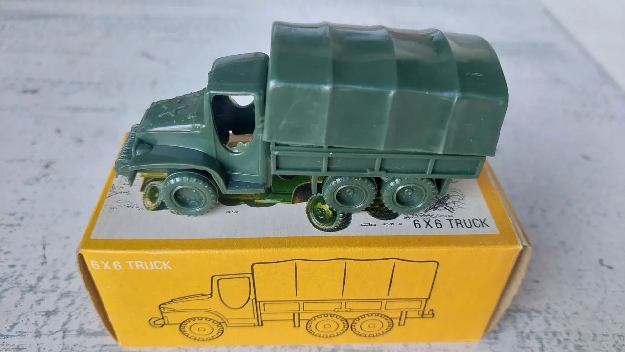 Miniatura Caminhão 6x6 Airfix HO-OO Scale - Década de 70 - Foto 3