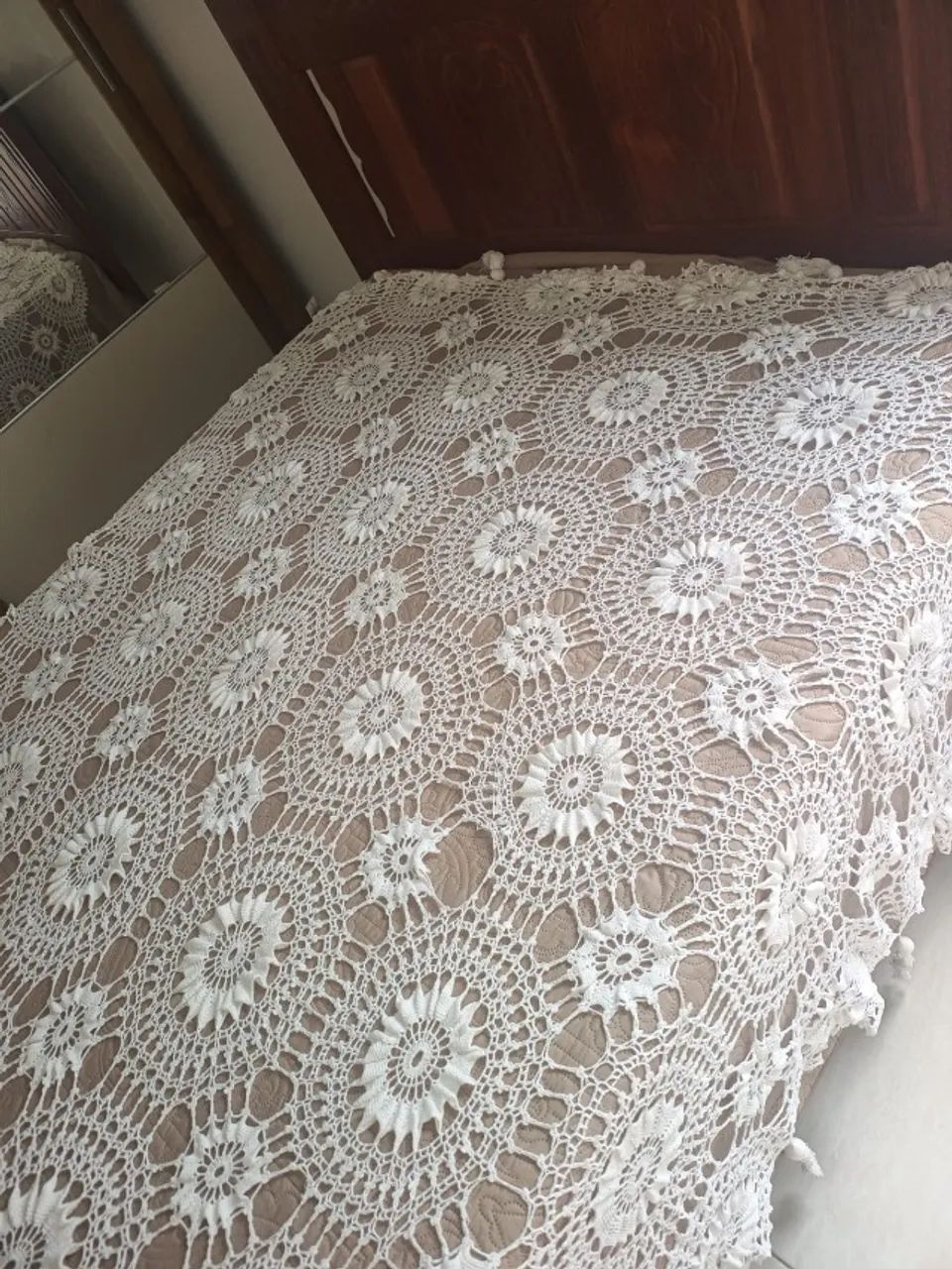 Colcha de crochê casal - Foto 2