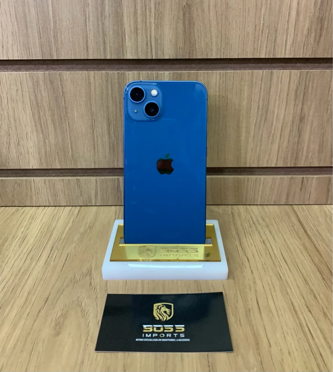 iPhone 13 Azul 128 Gigas - Aceito cartão