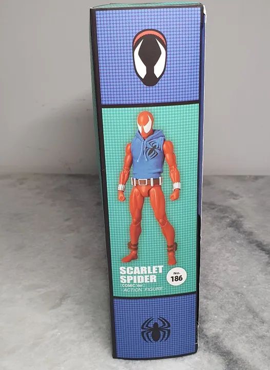Scarlet Spider - The Amazing Spider-Man CT toys novo - Foto 4