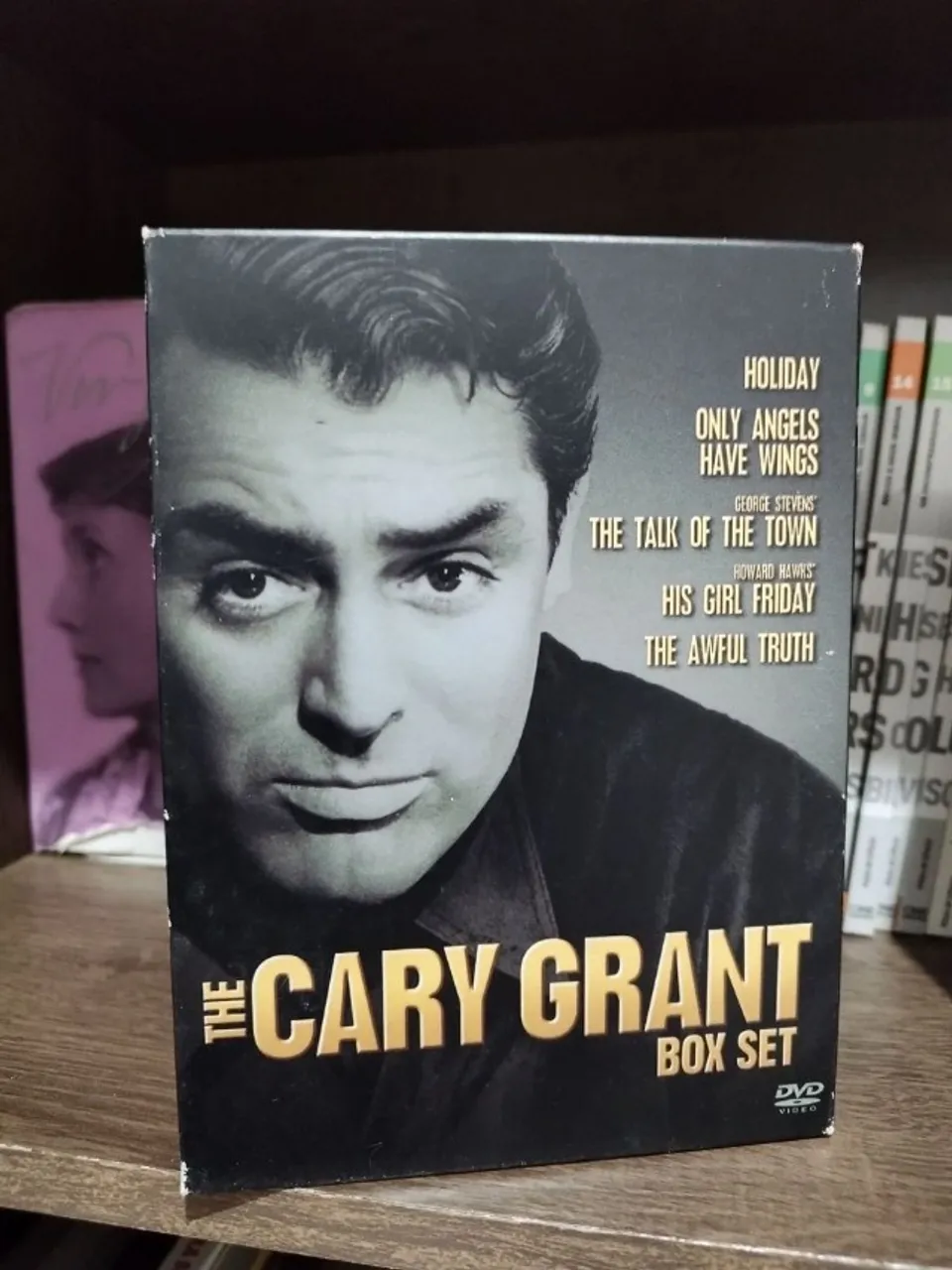 Box Cary Grant Importado (5 DVDs) Raridade Cinema Clássico