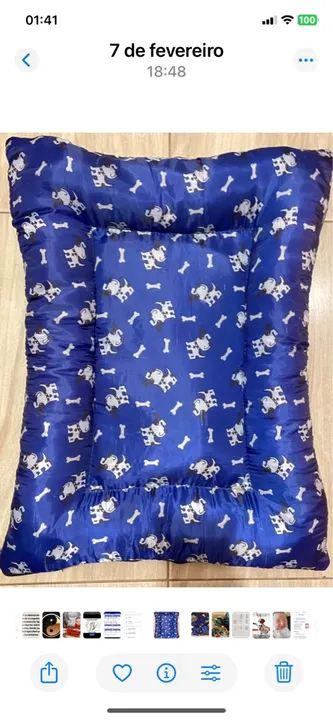 Cama , roupas e acessórios de higiene 