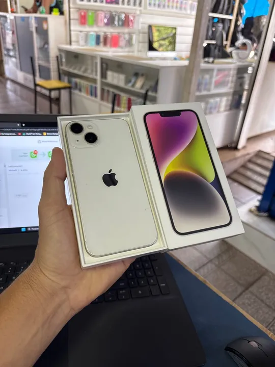 IPhone 13 128gb branco , 1 ano de garantia