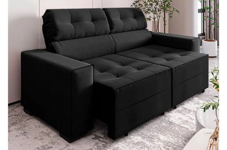 Sofá Premium retrátil e Reclinável frete grátis SP  - Foto 3
