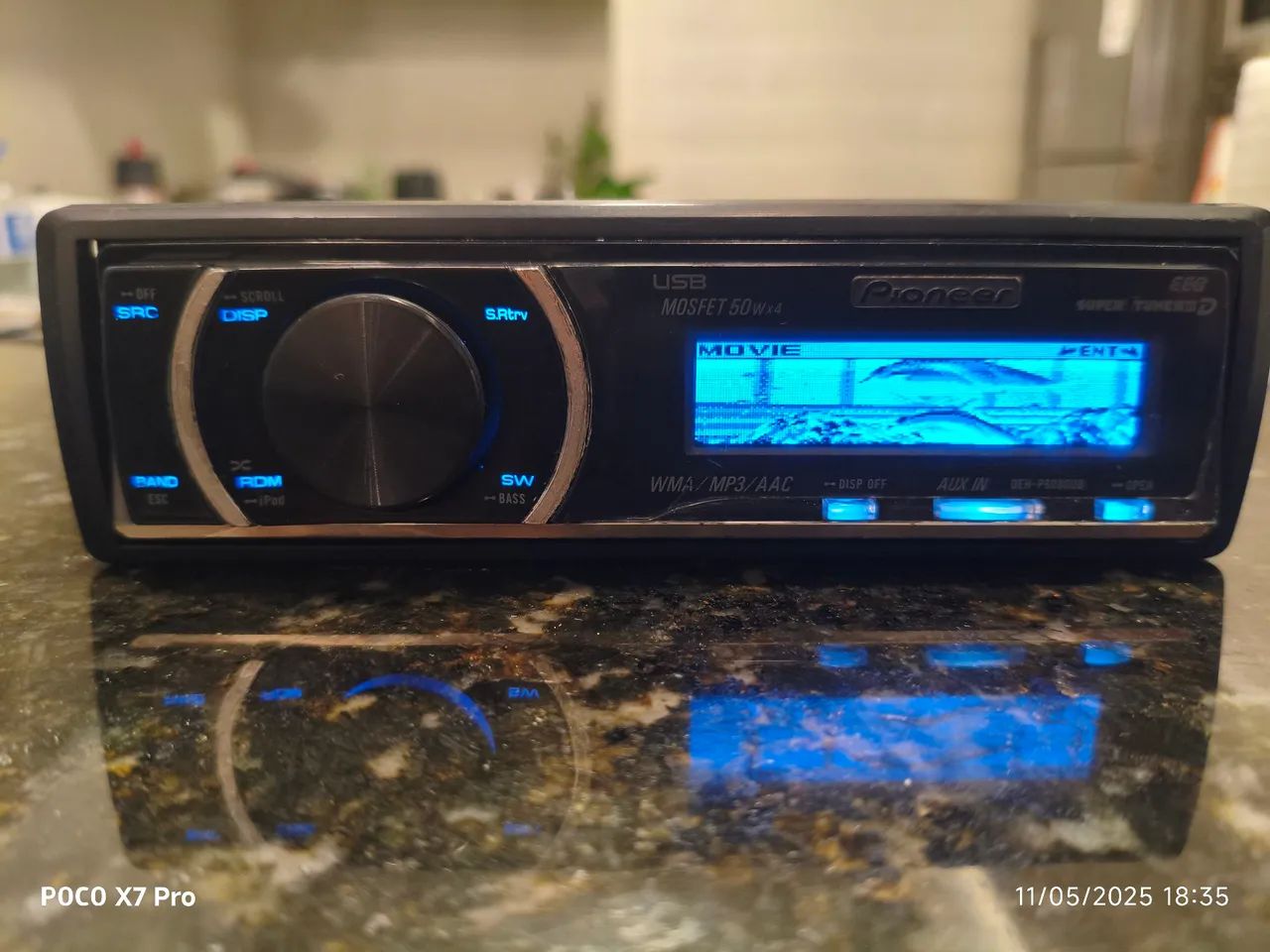 Rádio Pioneer golfinho frente motorizada  - Foto 3