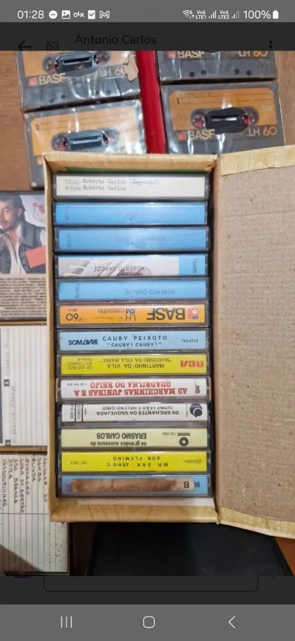 Fita Cassete fitas de fábrica originais - Foto 2