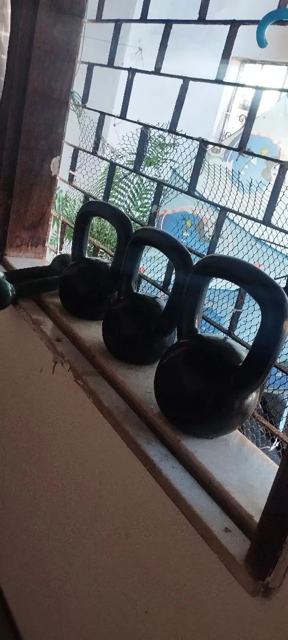 Kit academia em casa e treinamento funcional completo  - Foto 3