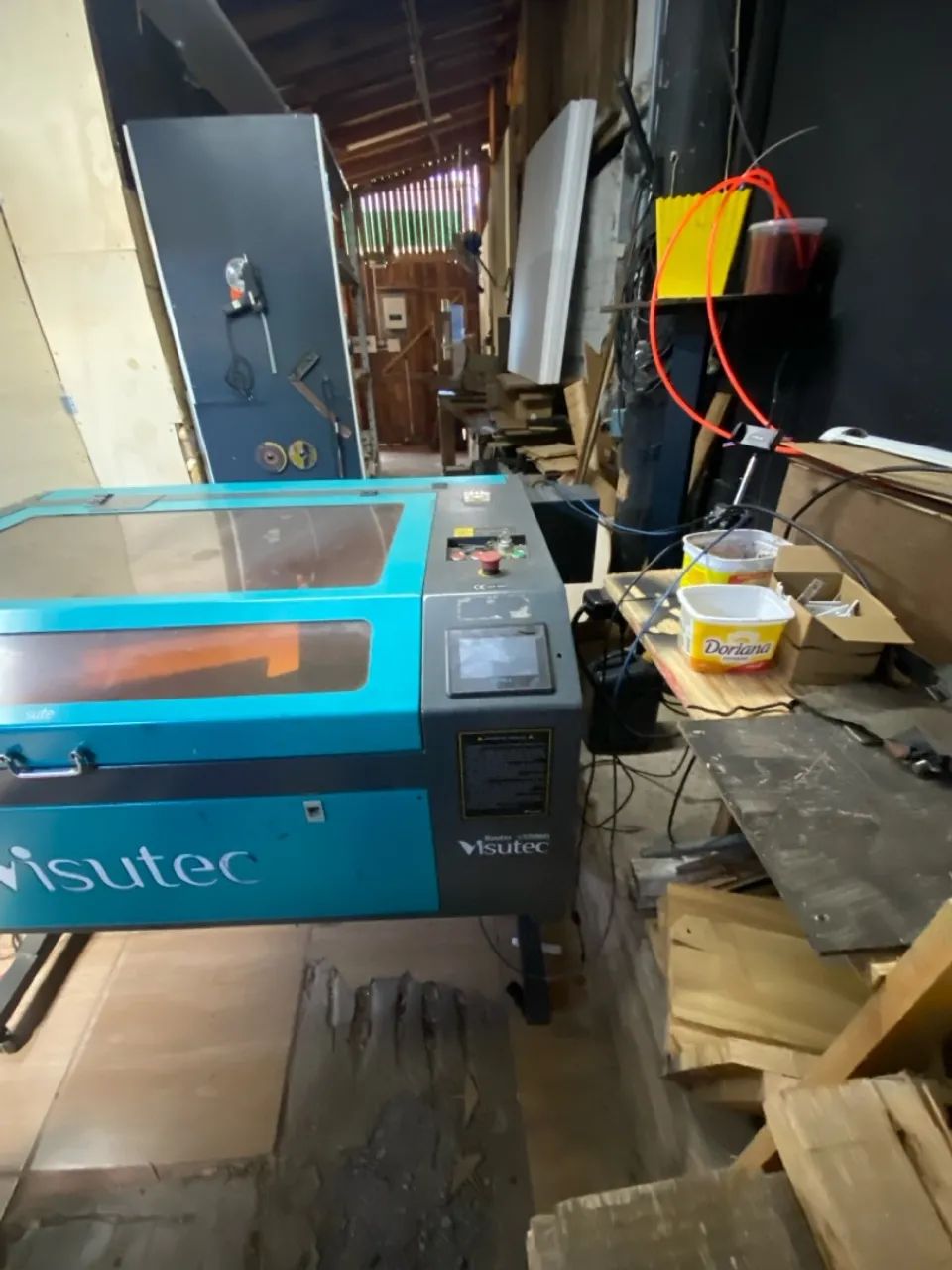 Máquina de Corte e gravação Laser co2100w