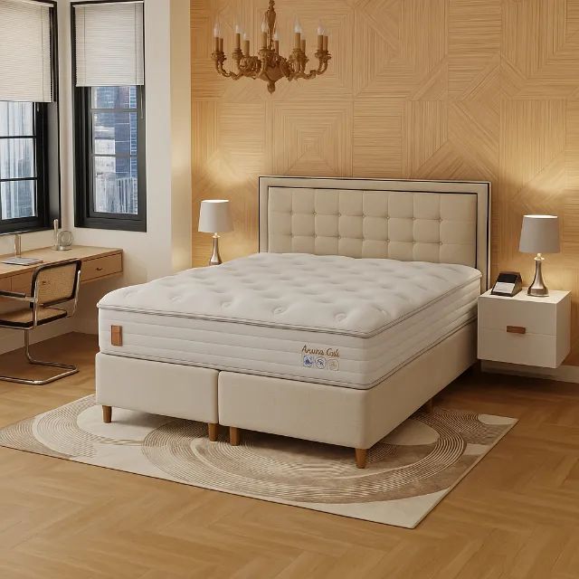 COLCHÃO SOLAR QUEEN ALLURE GEL POCKET R$1999,90 Á VISTA PAGA SÓ NA ENTREGA EM ATÉ 12x - Foto 2
