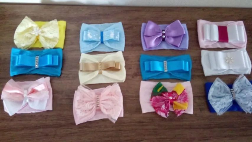 Kit com 3 faixa para bebe  - Foto 4