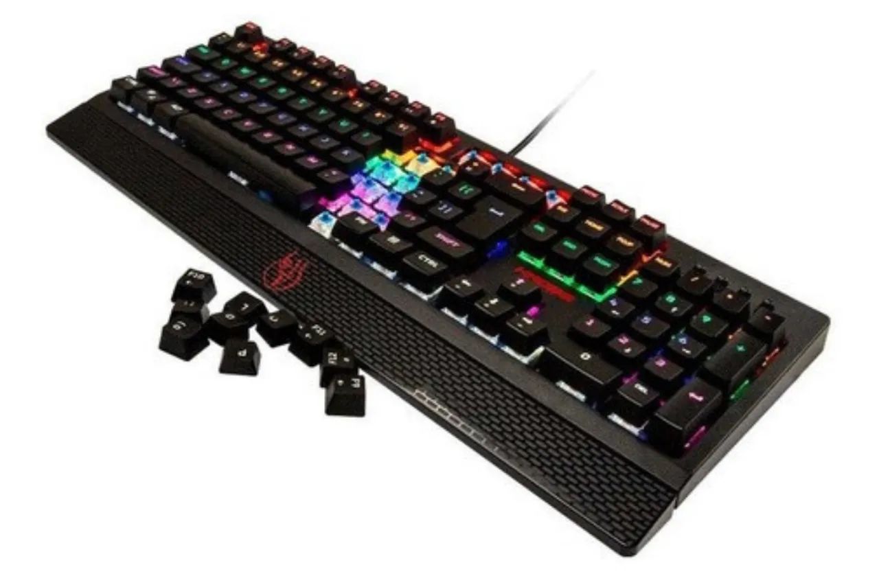 Teclado Gamer RGB Mecânico Kross Gaming Thunder - Foto 2