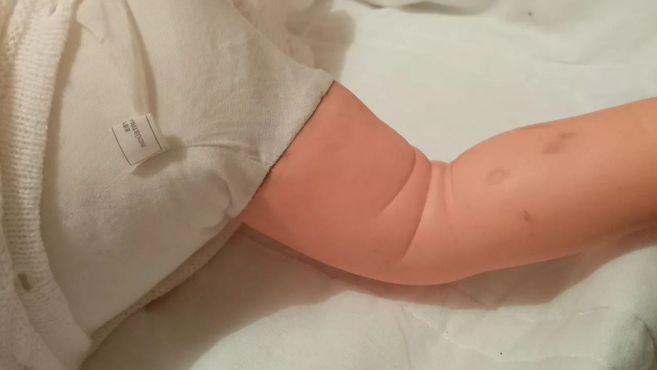 Boneca Antiga bebê 62 cm - estrela restauro - Foto 5