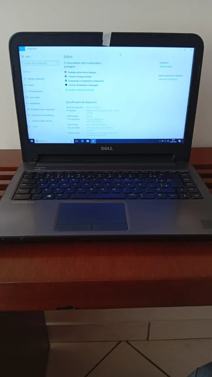 notebook dell i5 ssd 240 gigas memoria 8 gigas