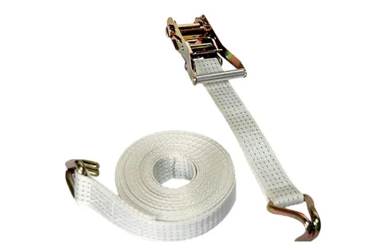 Catraca + Cinta Amarração 1,5 Ton 9 Metros 50mm Branca Nova - Foto 2