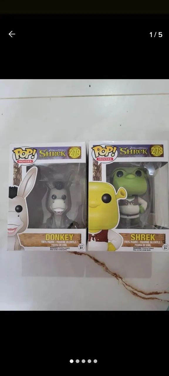Funko POP! Shrek 278 e Burro 279