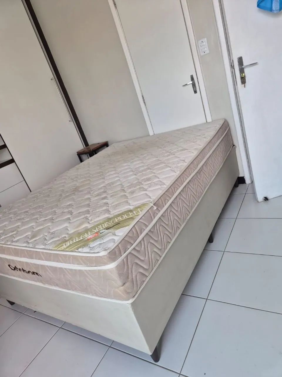 Cama Box Airtech Springpocket 25cm - 1m88cm x 1m38cm - Foto 4