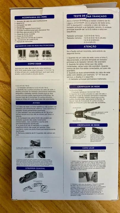 Kit de Instalação de Cabo de Rede completo - Foto 5