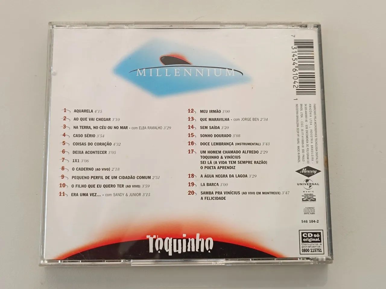 Toquinho - 20 Músicas do Século XX - CD - Foto 2