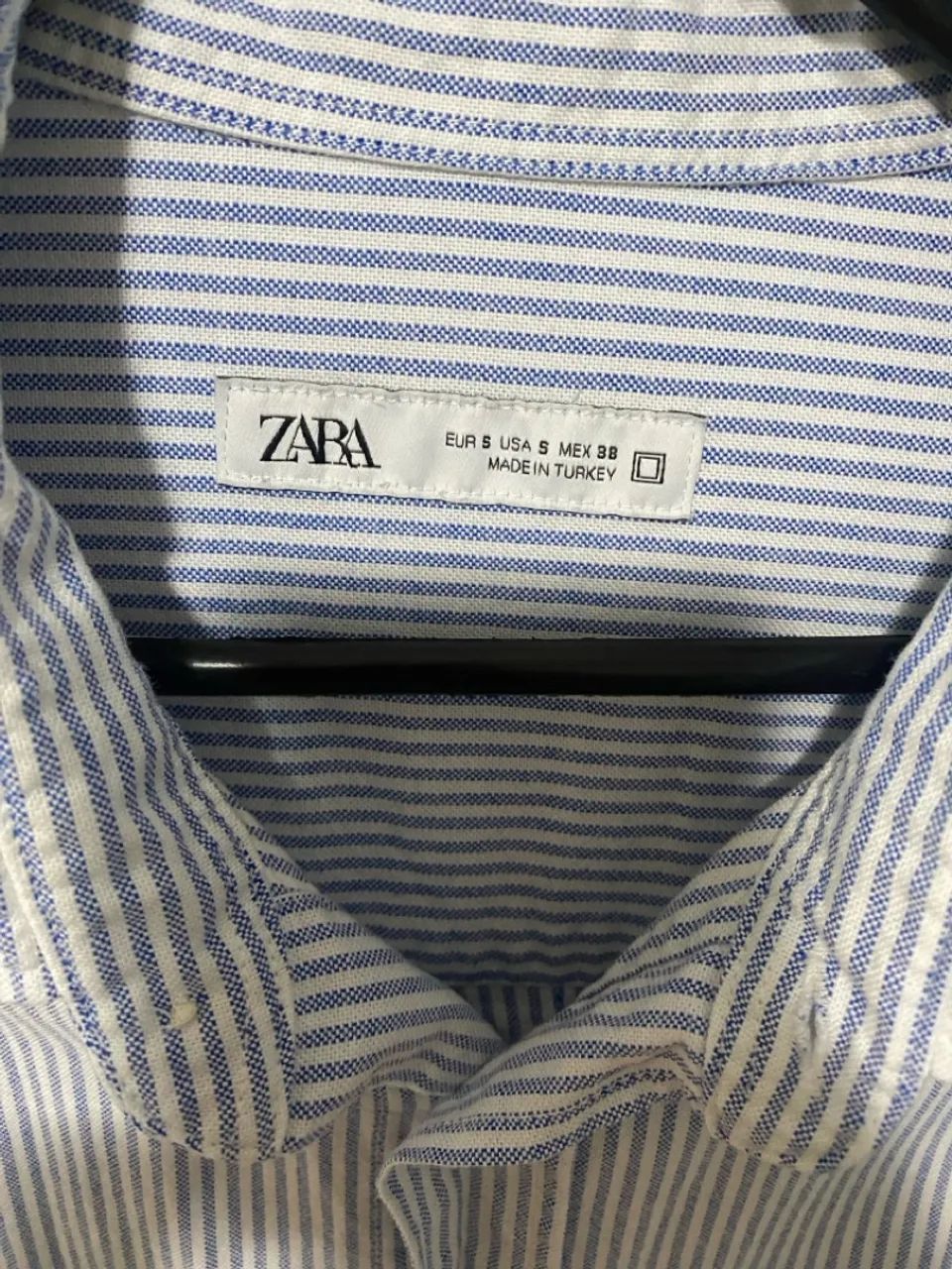 Camisa Zara Azul - Foto 2