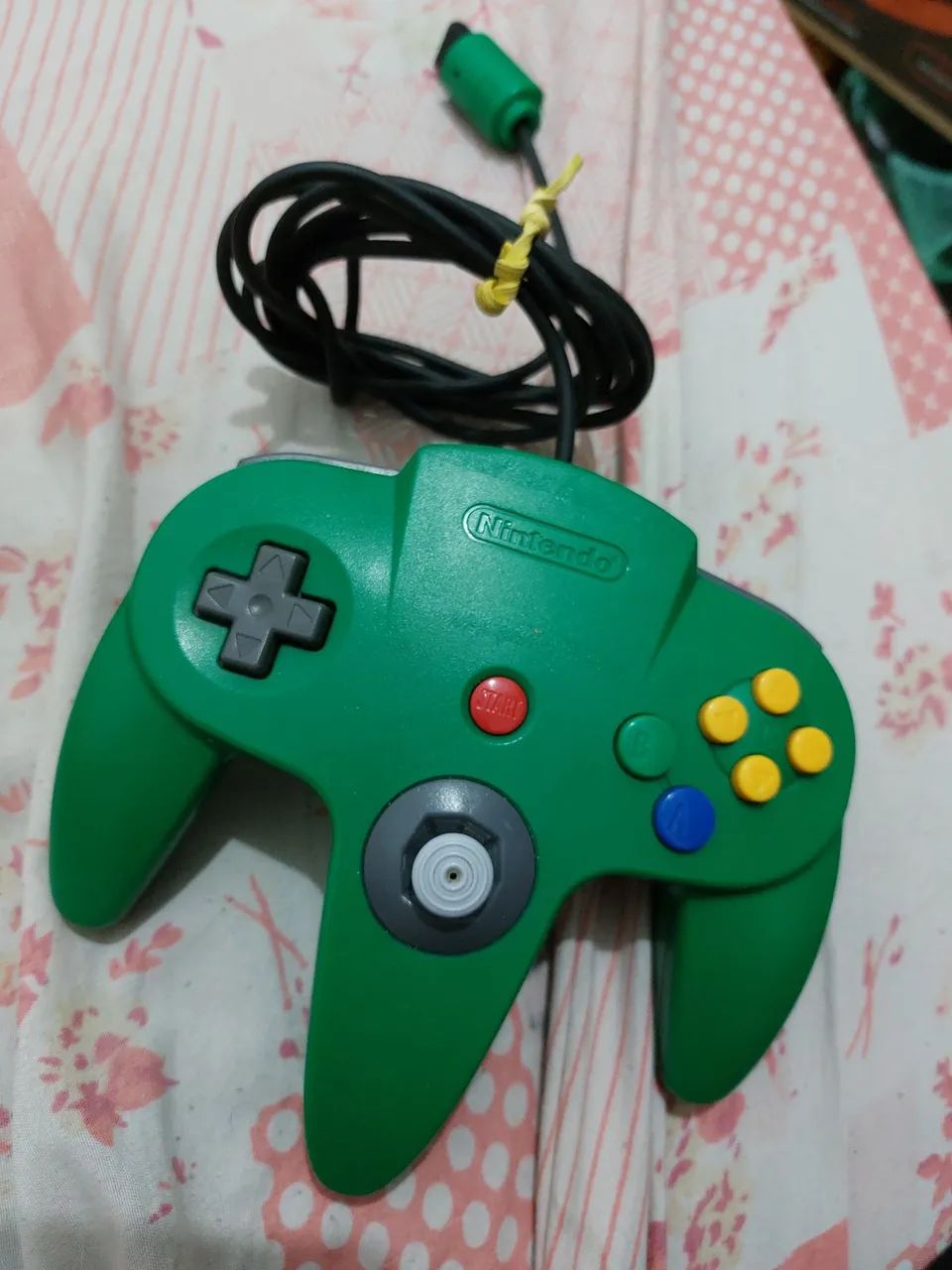 Controle Nintendo 64 "verde" - Foto 4