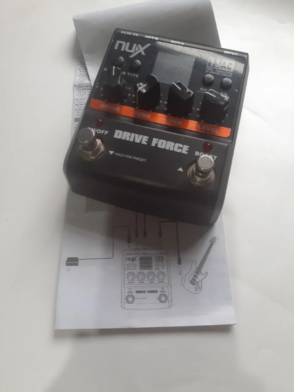 PEDAL NUX MOD DRIVER  ESTADO DE ZERO EXCELENTE OPORTUNIDADE  - Foto 4