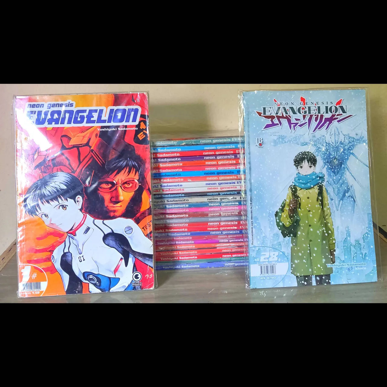 Coleção Mangá Evangelion completo 28 vomumes
