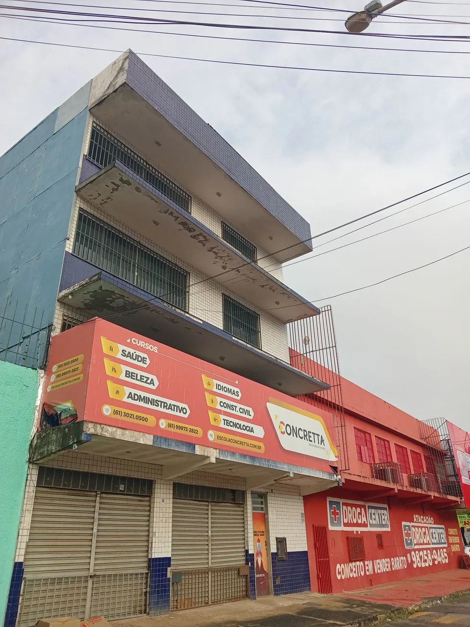 Aluguel prédio comercial