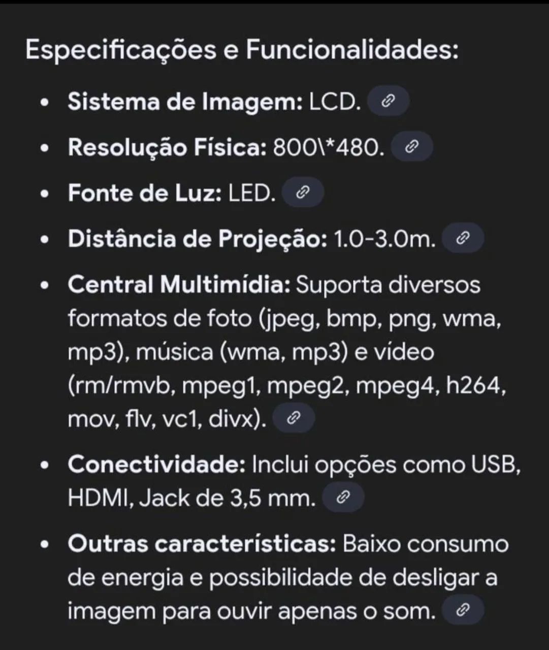 Projetor home cinema - Foto 4