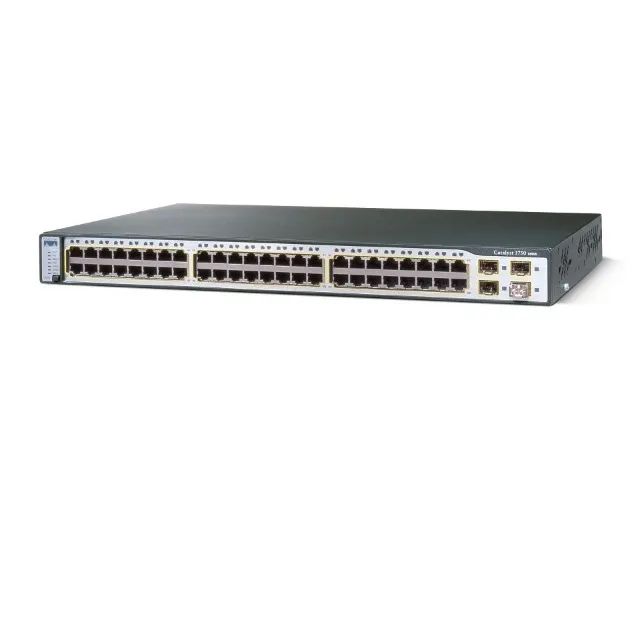Switch Cisco Catalyst C3750 10 100 PoE-48 2x SFP - Foto 2