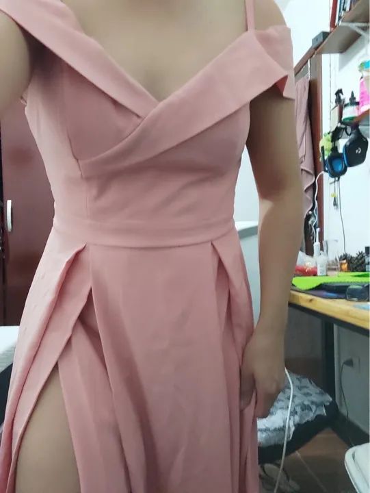 Vestido Longo Rosa para Festa - Foto 2
